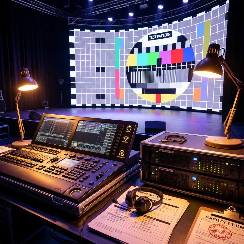 Bilingual show control with mirrored media servers, LED and lighting consoles, and crew headsets during tech—ING Entertainment’s vendor strategy for reliable China events.